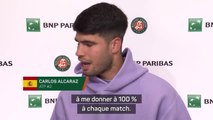 Roland-Garros - Alcaraz : “Sinner m’inspire d'une certaine manière à me donner à 100%”