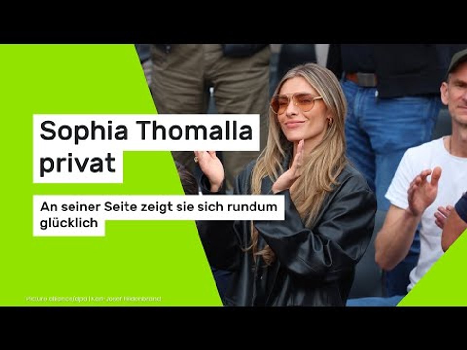 Sophia Thomalla privat: An seiner Seite zeigt sie sich rundum glücklich