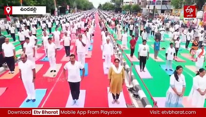 గిన్నిస్‌ వరల్డ్‌ రికార్డే లక్ష్యంగా విశాఖలో యోగా డే