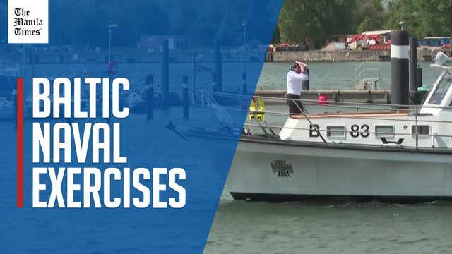 Some 50 warships take part in US-led NATO exercise BALTOPS in the Baltic Sea