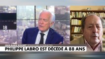 Jean-Marie Rouart : «Philippe Labro avait l'écriture dans le sang»