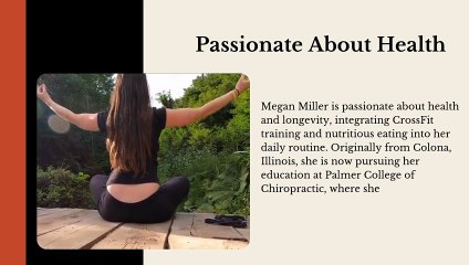 A Brief Introduction About Megan Miller Colona Illinois