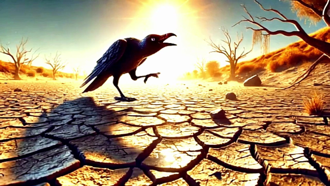 The Crow and the Clay Pot – A Wise Tale from Panchatantra