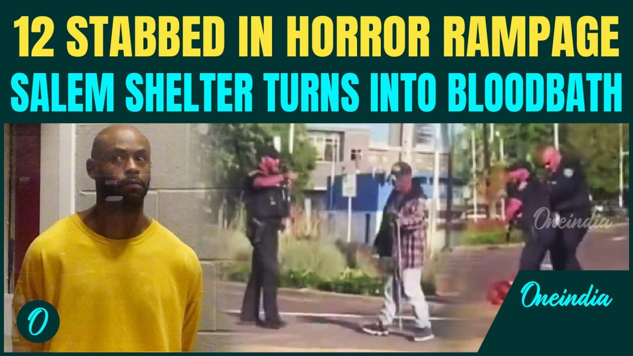 US BREAKING: 12 STABBED in Oregon As Man GOES On STABBING SPREE at Homeless Shelter | Suspect Nabbed