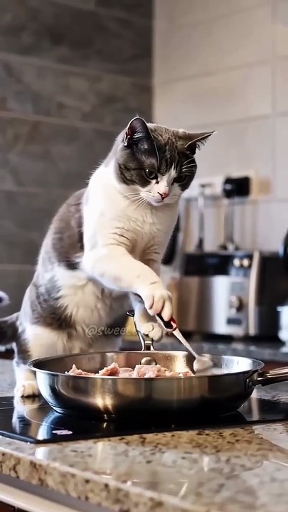 🧑‍🍳 #cat #catlover #catvideos #catshorts #cutecat #funny