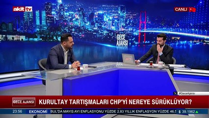 Gece Ajansı - M.Safa Ulusoy/Ertuğrul Akar "CHP'de şaibeli kurultay tartışmalarının sonucu ne olacak?" 02.06.2025
