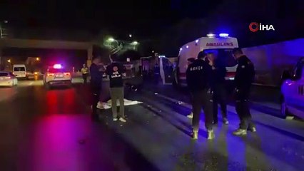 Kocaeli’de korkunç kaza! Tır motosiklet sürücüsünü biçti