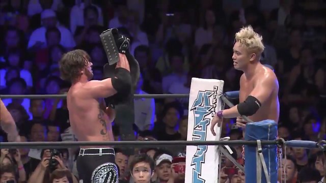 AJ Styles & Yujiro Takahashi vs. Tomohiro Ishii & Kazuchika Okada: NJPW Dominion (6/21/2014)
