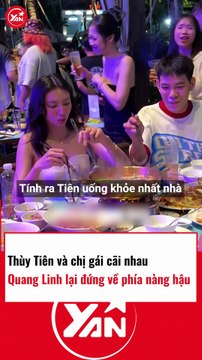 Quang Linh đứng về phía nàng hậu khi Thuỳ Tiên và chị gái cãi nhau