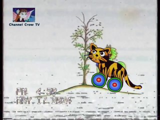 BabyTV Art Tiger With Wheels