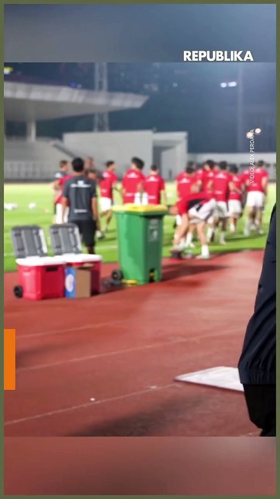 Erick Thohir Pantau Langsung Latihan Timnas