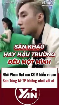 Nhờ Phan Đạt mà CĐM hiêu vì sao Sơn Tùng MTP không chơi với ai