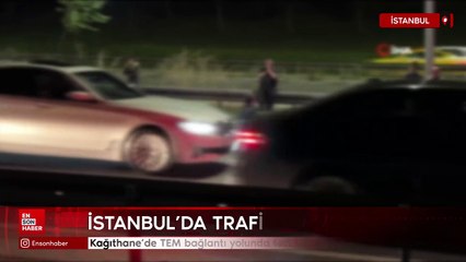 Kağıthane'de TEM bağlantı yolunda feci kaza: Yaya hayatını kaybetti