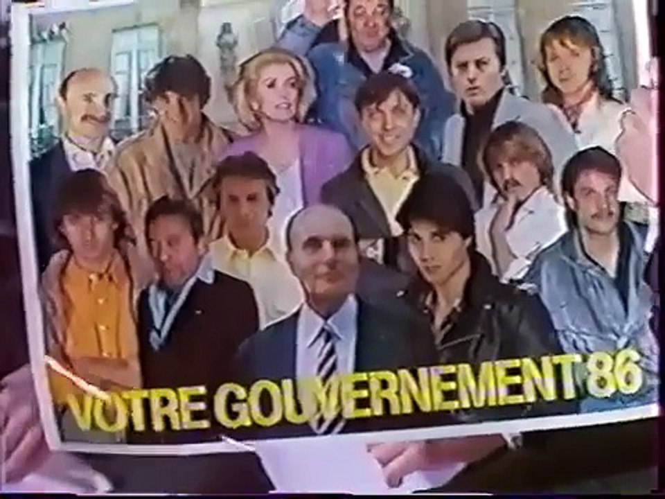 Johnny Hallyday – Champs-Élysées (22 mars 1986) : Promo Conseil de Famille avec Fanny Ardant