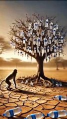 भूखा बंदर 🐒 और खरगोश का पेड़! 😲 || Intellitoon || Hindi Short Video || Story Video || Viral Story