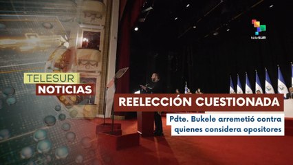 Bukele arremete contra periodistas, ONG´S y opositores en su discurso por el primer año de reelección