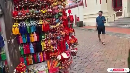 Chinatown Singapore 🇸🇬 walking tour 4k hd video