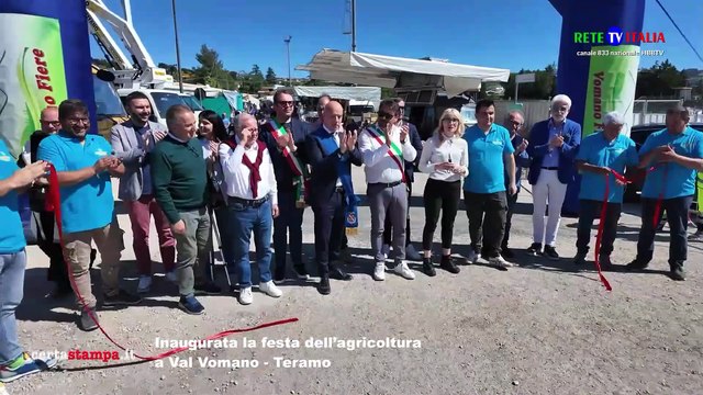 Inaugurata la festa dell’agricoltura a Val Vomano - Teramo