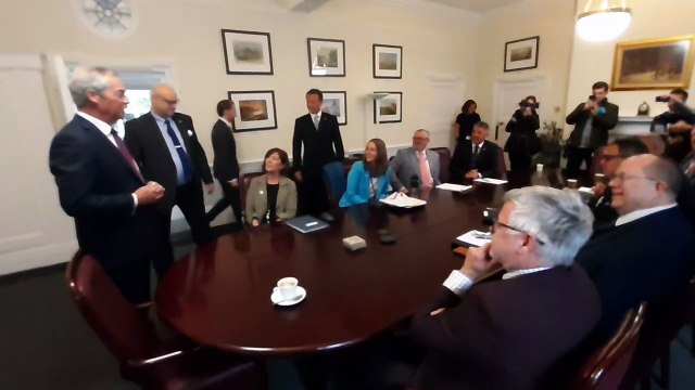 Nigel Farage meets with Staffordshire County Council