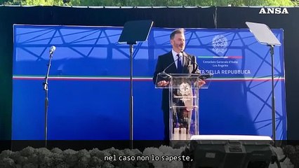 Jimmy Kimmel diventa italiano e festeggia la Repubblica a Los Angeles