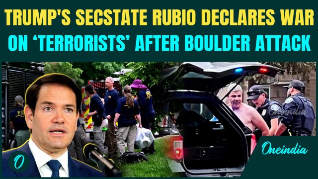 ‘Will Find You and Deport You’: Marco Rubio’s Chilling Warning to ‘Terrorists’ After Boulder Attack