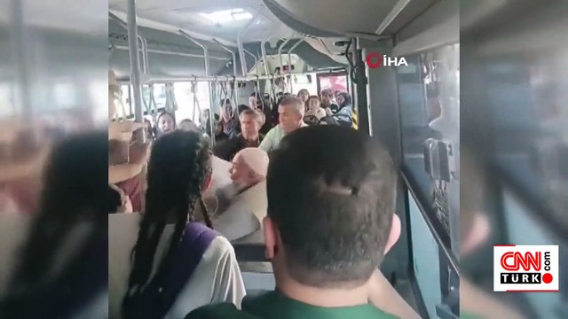 Yer: İstanbul... Taciz iddiası otobüsü karıştırdı: Tekme ve yumruklar havada uçuştu