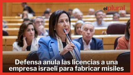 Defensa anula las licencias a una empresa israelí para fabricar misiles en España