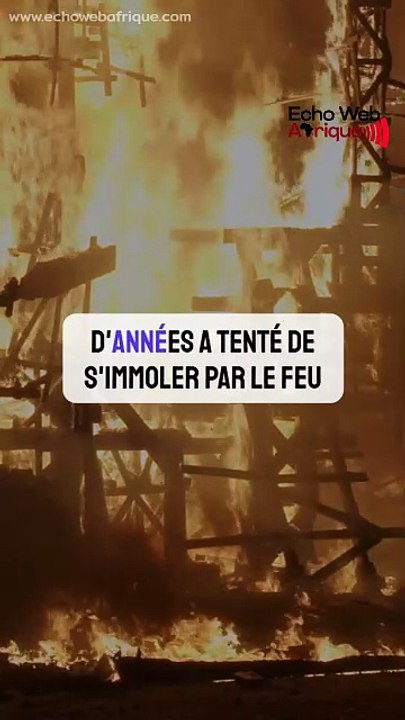 Algérie : un homme tente de s’immoler par le feu devant le ministère de la Justice