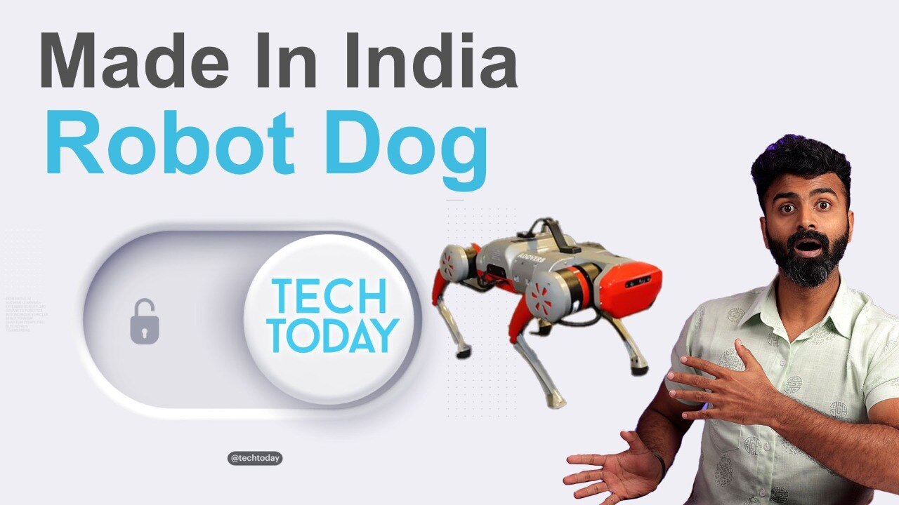 Meet the made in India robot dog: What can Trakr do that real dogs can't?