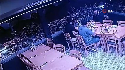 5.8'lik deprem güvenlik kameralarına böyle yansıdı
