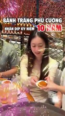 ƯU ĐÃI TẶNG CARAMEN TOÀN HỆ THỐNG NHÀ HÀNG BÁNH TRÁNG PHÚ CƯỜNG #banhtrangcuon #BANHTRANGTHITHEO