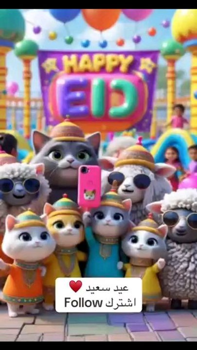 Eid Mubarak #cat #eid #eidmubarak #bakraeid #barieidmubarak #cutecat #ai #catshort #trendingvideo #trendingshorts #vitual #catlover #viralshorts #ytshorts #funny #crazyfunnyvideos #shortsfeed #shortvideo #funnyanimalvideos
