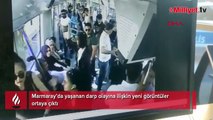 Marmaray'da darp olayından yeni görüntüler! Babadan şikayetçi olan kadının ifadesi ortaya çıktı