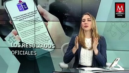 INE revela calendario para anunciar resultados de elección judicial esta semana