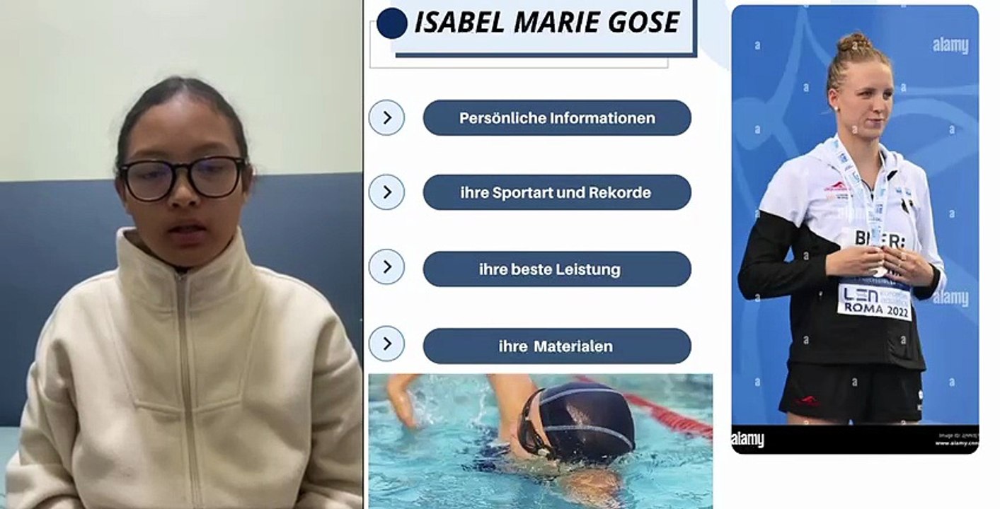 MEINE LIEBLINGSSPORTLERIN von RAVAKA - ISABEL MARIE GOSE