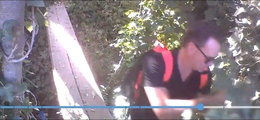 Man Falls Off Bridge While Closing Gate