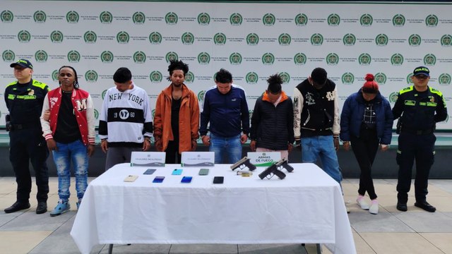 Ellos eran los ladrones que atracaban violentamente con machetes y pistolas en ciclorruta de Bogotá