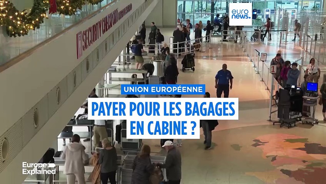 Payer pour les bagages en cabine ? L'UE envisage de l'autoriser