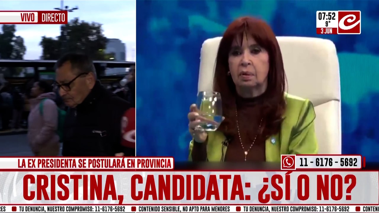 ¿Cristina si o Cristina no? ¿Qué dice la gente en la calle?
