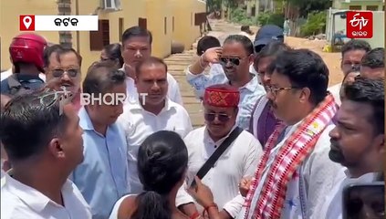 କଟକରେ ଡ୍ରେନେଜ କାର୍ଯ୍ୟର ସମୀକ୍ଷା କଲେ ନଗର ଉନ୍ନୟନ ମନ୍ତ୍ରୀ, ଦେଲେ କଡା ଚେତାବନୀ