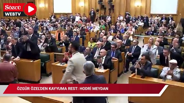 Özgür Özel'den kayyuma rest: Hodri meydan