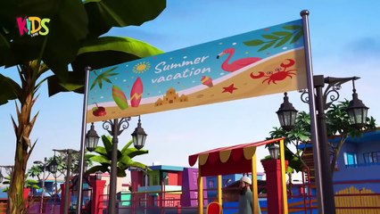 Summer Vacation Mein Football Seekhein-New Epsiode 2025  _ Ghulam Rasool Cartoon Series _ KIds land