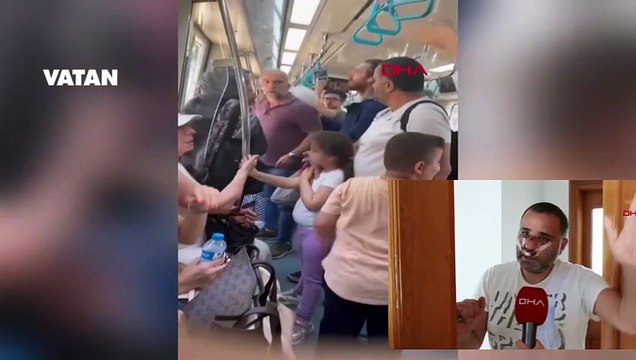 Marmaray'daki kavganın yeni görüntüleri ortaya çıktı! Darpedilen vatandaşın tartıştığı kadının ifadesi ortaya çıktı