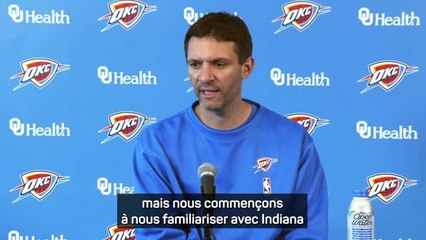 Thunder - Daigneault : "Voir les défis comme des opportunités"