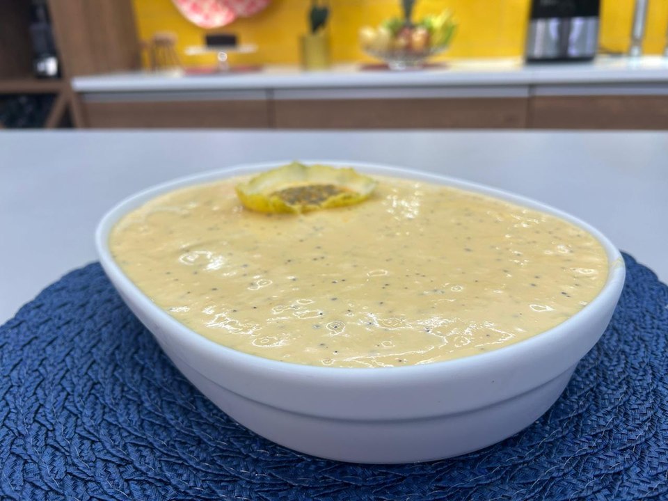 Pavê de maracujá