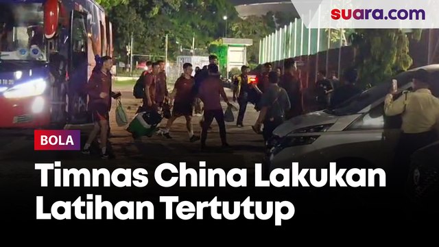 Timnas China Latihan Tertutup, Awak Media Indonesia Dilarang Meliput