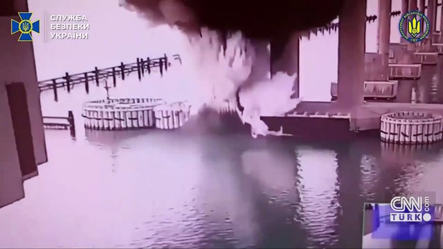 SON DAKİKA HABERİ... Ukrayna’dan Rusya’ya yeni saldırı: Kırım’daki köprü su altı patlayıcılarla vuruldu!