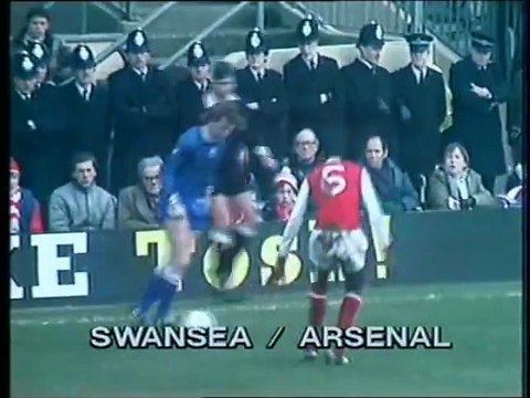 ARSENAL - SWANSEA - 1982 - SAISON 1981/1982 -
