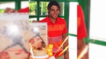 La felicitación de Roland Garros a Nadal por su cumpleaños.