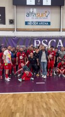 Equipe de FT Charleroi après la défaite face à Anderlecht